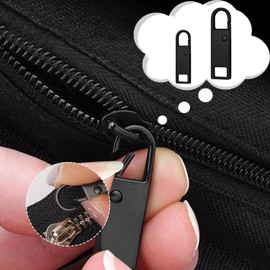 Zipper Pull Replacement Zipper Neenengxing Zipper Repair Kit Metal Easy to Use Easy to Install Bag Purse Clothes Shoes Zipper Repair Replacement
