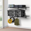 YardYonder 2 Packs Garage Wall Shelving, 46.5"x 24" Heavy Duty