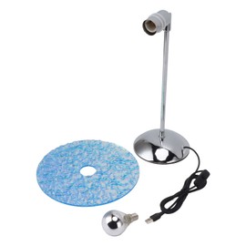 LED Table Lamp USB Plug in E14 Bulb Decorative Ambient Desk Light for Bedroom Cafe Restaurant 85‑265V