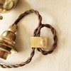 Sunyow viento Cord Clip for Pendant Light Gold CC-01GD