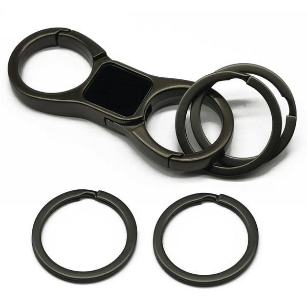 Lancher Key Chain Double Key Clip Quick Release (2 Extra