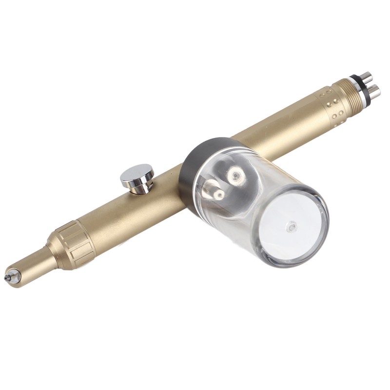 Dental Sandblasting Polisher Stainless Steel 360° Rotating Nozzle Dental Cleaning