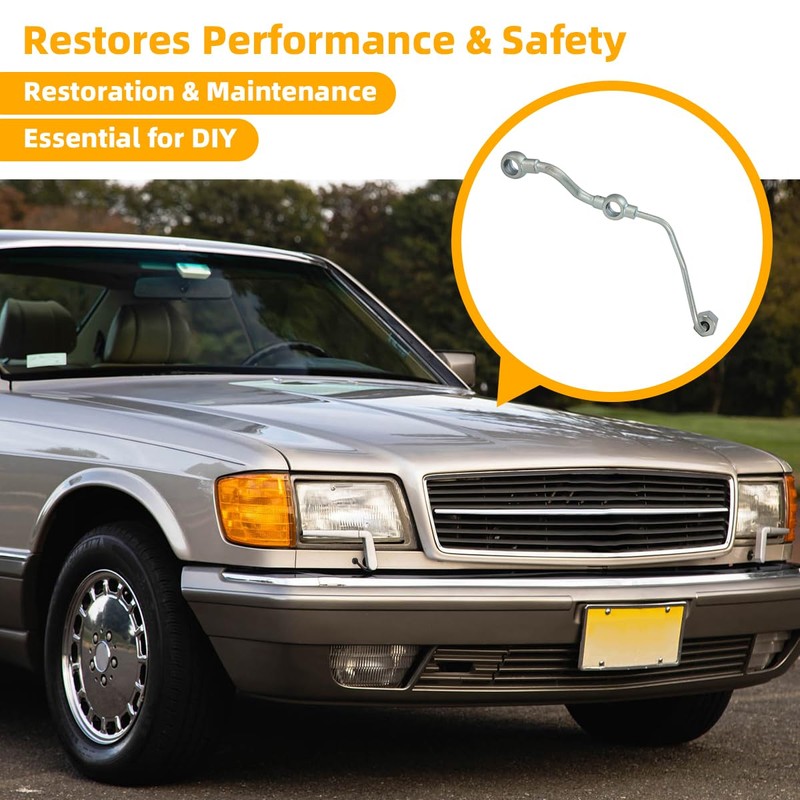 Fuel Line Hose Replacement for Mercedes-Benz, Compatible with W107 W123