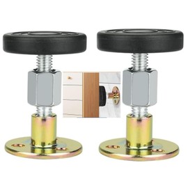 LiJuanWang Headboard Stopper, Set of 2 Bed Frames, Anti-Shake Tool, Adjustable Room Wall, Bed Frame, Adjustable Thread, Anti-Shake Fixer for Beds, Cupboards, Sofas 64-87 mm