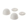 KOHLER GENUINE PART GP1013092-96 BOLT CAPS KIT FOR TOILETS, Biscuit
