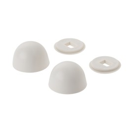 KOHLER GENUINE PART GP1013092-96 BOLT CAPS KIT FOR TOILETS, Biscuit