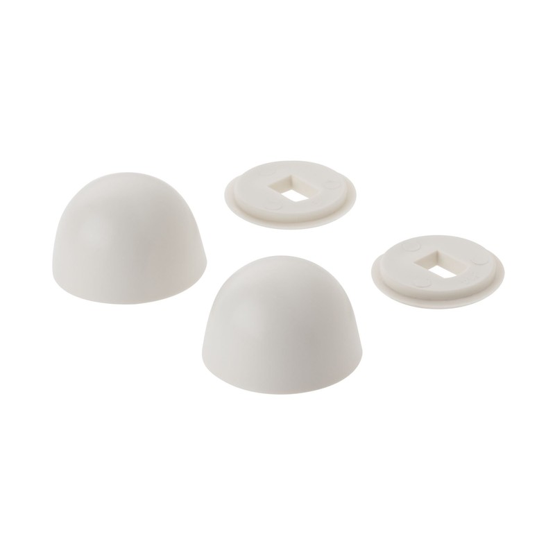 KOHLER GENUINE PART GP1013092-96 BOLT CAPS KIT FOR TOILETS, Biscuit