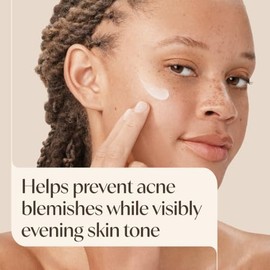Aveeno Hidratante Facial Positivamente Radiante para Cutis Claro, Hidratante Facial para Acné con Soja y Ácido Salicílico para Piel Grasa, Fórmula Hip