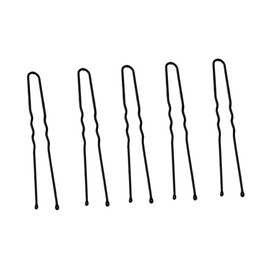 Beavorty 100pcs U-shaped Hairpin for Women Bobby Pins Non-slip Hair Clips Wedding Party Hair Accessories Gentle Ball Tips Stylish for Lady Girls