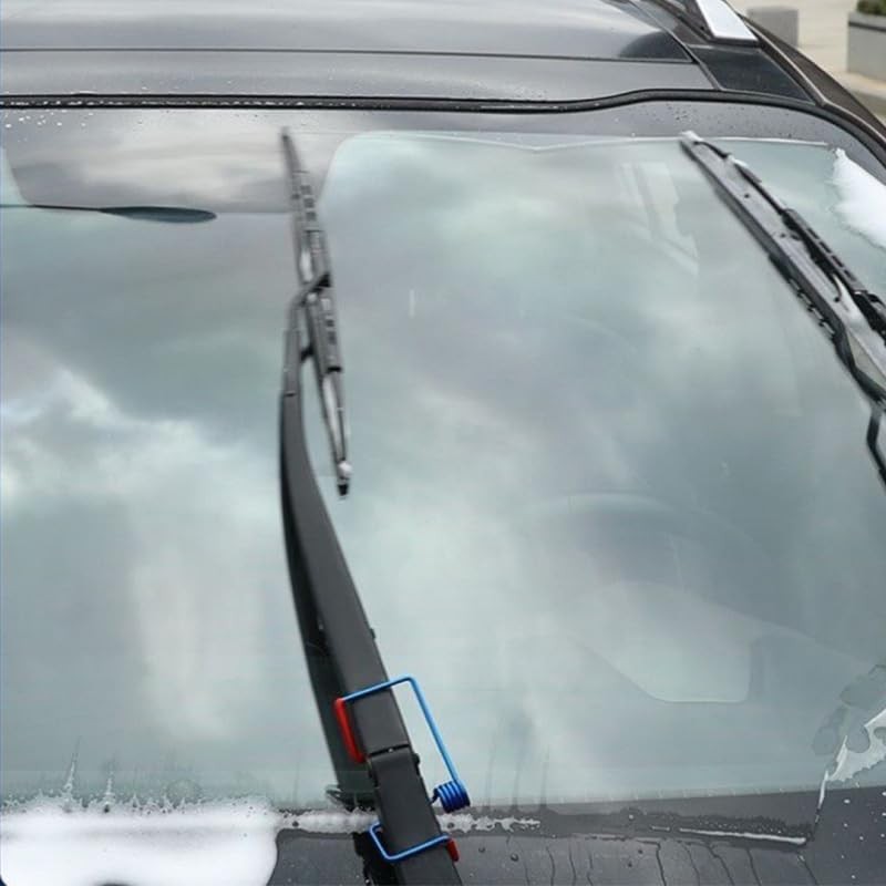ANCLLO 4PCS Wiper Arm Pressure Spring Windshield Wiper Arm Spring