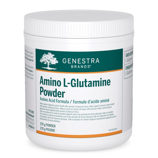 Genestra Amino L-Glutamine Powder, 270g