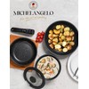 MICHELANGELO Pots and Pans Set Detachable Handle, 5 Piece Nonstick