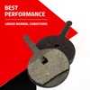 Clarks Cycle Systems 839 Disc Brake Pads, Compatible with Avid