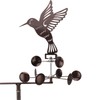 Wind Spinner, Decorative Windmill Hummingbird Wind Spinner with Stake, Outdoor