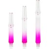 L-Style L-Shaft Lock Straight Twotone Transparent Pink Display Length 330