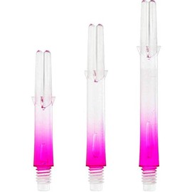 L-Style L-Shaft Lock Straight Twotone Transparent Pink Display Length 330