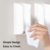 HAVICATO Electric Toothbrush Holder for Bathroom, Wall-Mounted Toothbrush Stand with