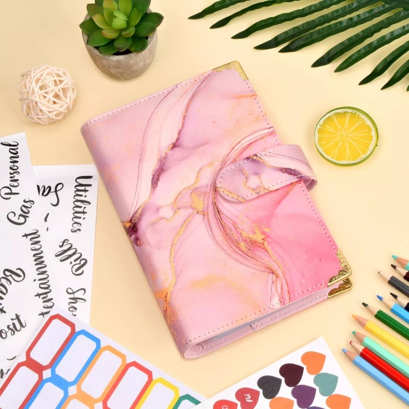 Dokpav A6 Bolsa De Carpeta Con Cremallera Cuaderno De Carpetas