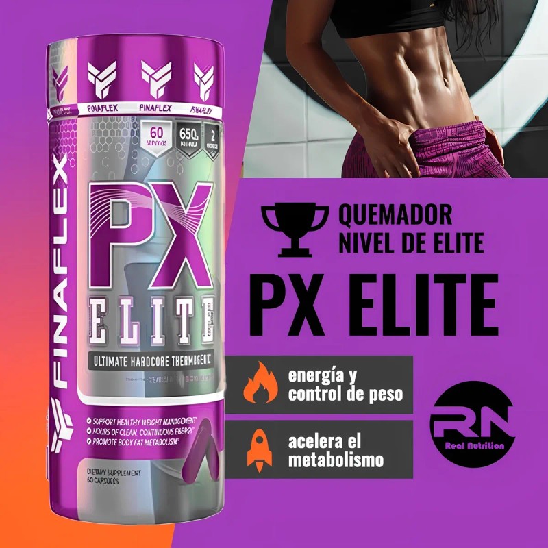 Thermogenico Finaflex Px - Elite Ultimate Hardcore 60 Caps Sabor