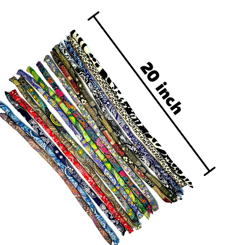 Handmade Spiral Lock Hair Tie Bendable Loc Tie Dreadlock Accessory