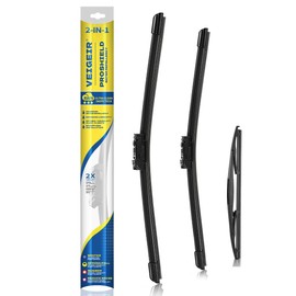 3 Pack Windshield Wiper Blades Compatible with Subaru Impreza 2017-2023 Subaru Crosstrek 2018-2023 Original Factory Quality Front Rear Wipers Blade Set for My Car - 26" 16" 12"