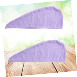 Mikinona Spa Cap Hair Drying Towel Wrap Set Fast Dry Hair Cap Non-Slip Microfiber for Wet Hair Dry