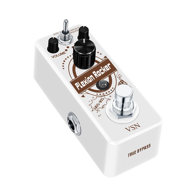 VSN Distortion Pedal Plexion Effect Pedal for Guitar Bass Distortion