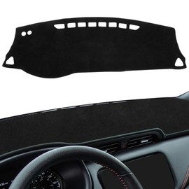 Funda para Salpicadero Compatible con Nissan Kicks 2018-2024, Alfombrilla para Tablero Antideslizante, Alfombrilla para Consola Central, Accesorios de Interior, Alfombrilla para Salpicadero