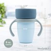 WeeSprout Baby Training Cup - Silicone Sippy Cup with Removable