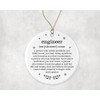 Engineer Christmas Ornament, Engineer Definition Dictionary Gift, for Engineers, Best