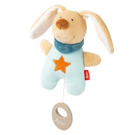SIGIKID 43185 Mini Music Box Rabbit Yellow for Girls and Boys from 0 to 36 Months