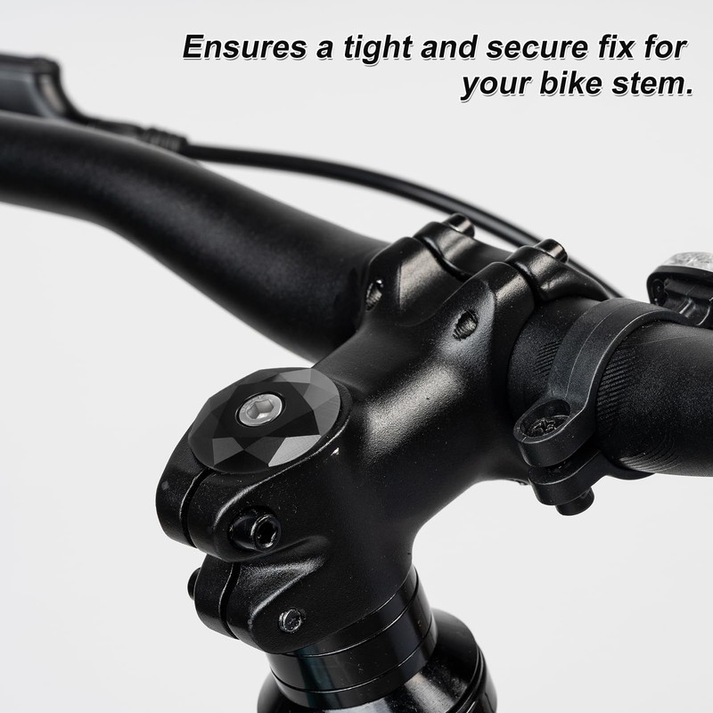 sourcing map 1 1/4" OD Bicycle Headset Stem Top Cap