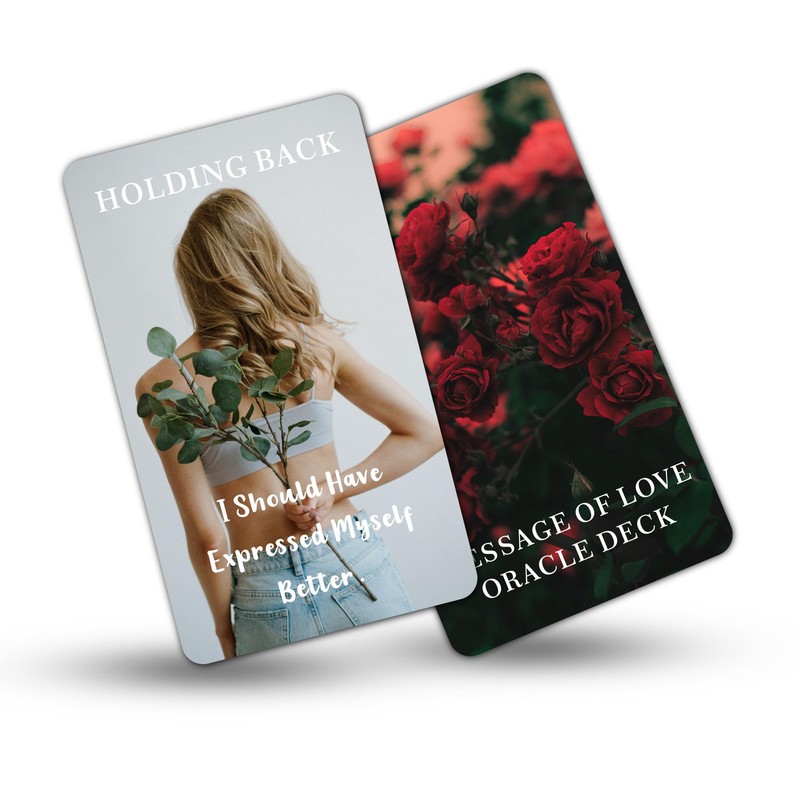 DPEHAKMK Message of Love Oracle Cards, Oracle Cards for Beginners,
