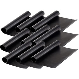 Rosenstein & Söhne Barbecue Mat: Permanent BBQ Grill Mat & Non-Stick Fibreglass Frying Foil 9 Pieces (Baking Paper, Magic Grill Mat, Protective Film)