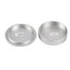 Ahvqevn Metal Body Cap and Lens Rear Cap Set for