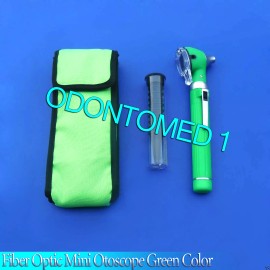 ODM 3 Fiber Optic Mini Otoscope Green Color (Diagnostic Set)