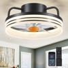 Mpayel Ceiling Fans with Lights and Remote - Flush Mount