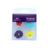 Assorted Daisy Collection Sugar Decorations - 14 pieces