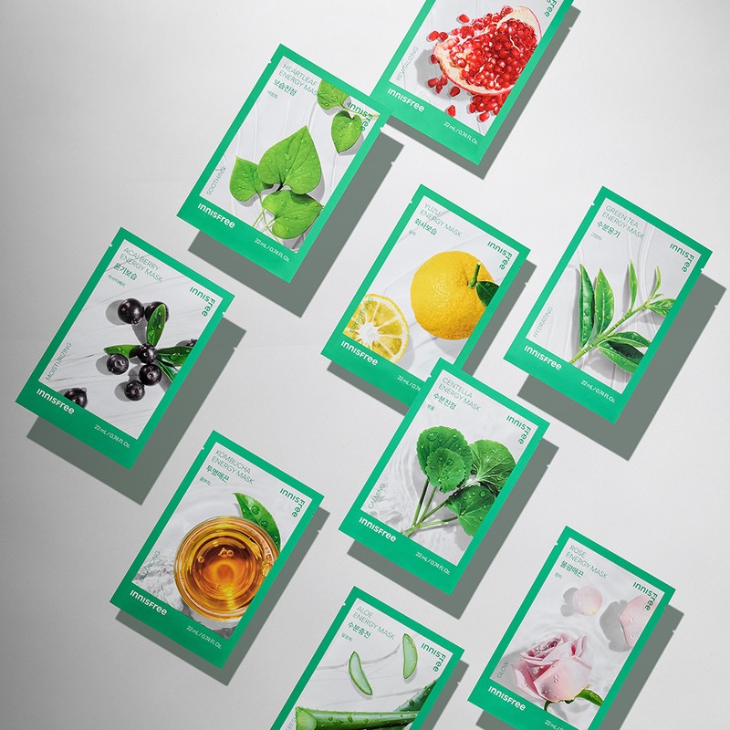 innisfree 이니스프리 에너지 마스크 스페셜 세트 20매