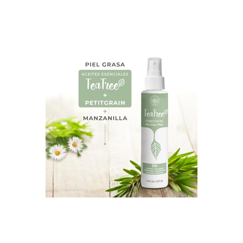 Árbora Kit Tónico + Jabón Facial con Tea Tree y