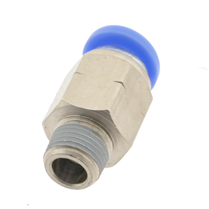 IQS Straight Connector NPT 1/4 Inch - 3/8 Inch (9.52