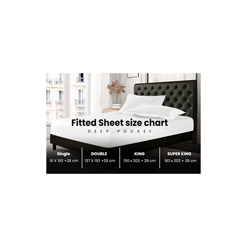 Sapphire collection 800 Thread Count Pure Egyptian Cotton Super Soft