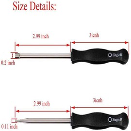 Carburettor Adjustment Tools, Pack of 10 Carburettor Screwdriver Set with Carburettor Cleaning Kit, Carburettor Adjustment Tool, Circular Screwdriver, Cleaning Brushes Kit, Suitable for Most 2-Stroke