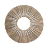 Wall Mirror Make Up Tapestry Decorative Grass Woven Round Hanging