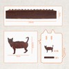 Wooden Animal Bobbin Set - 15PCS Cat Wooden Bobbin Organizer