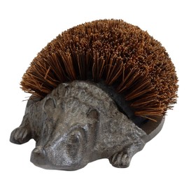 Victorian Trading Iron Hans The Hedgehog Boot Brush - Outdoor Shoe Cleaner