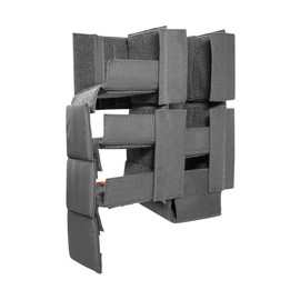 Tasmanian Tiger TT Modular Tele Insert - Padded Telephoto Lens Insert for Backpacks, Organiser for Camera Equipment with Variable Compartments for Lenses, Titanium Grey