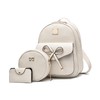 EVEOUT Women's Backpack PU Leather Casual Daypack for Travel School