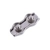 Pack of 10 Wire Rope Clips 3 mm M3 Duplex
