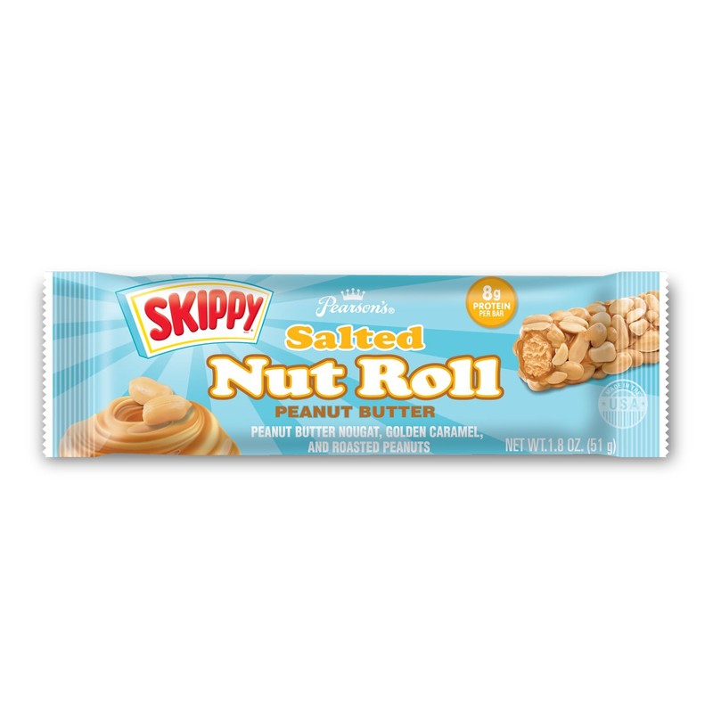 Pearson's SKIPPY® Peanut Butter Salted Nut Roll | Peanut, Caramel,
